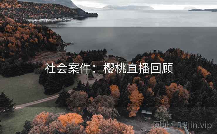 社会案件：樱桃直播回顾
