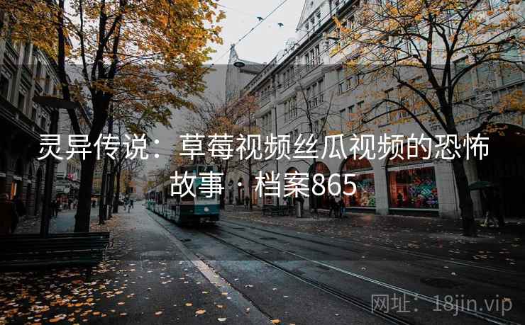 灵异传说：草莓视频丝瓜视频的恐怖故事 · 档案865